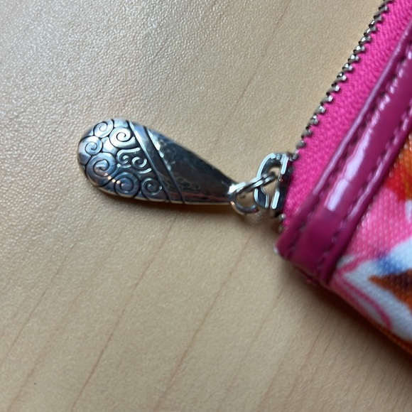 Brighton Floral Pink and Orange Makeup bag - Picture 4 of 6